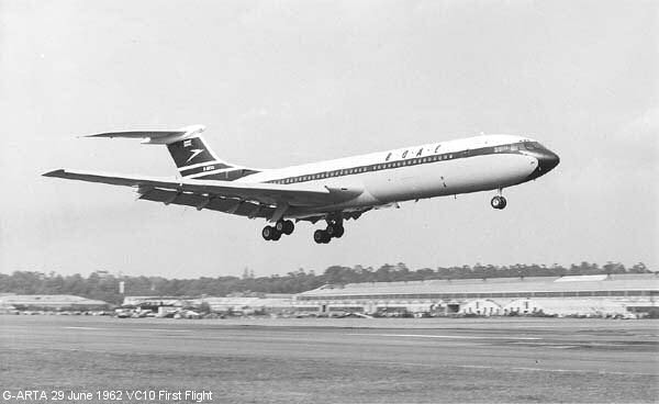 VC10 First Flight